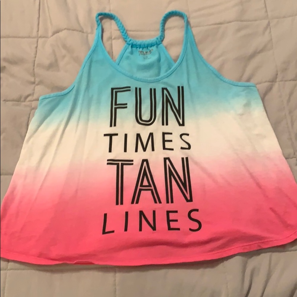 Racerback tank